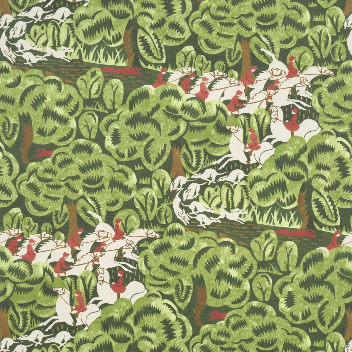 Margaret Schloeman's Fox Chase_ FOREST