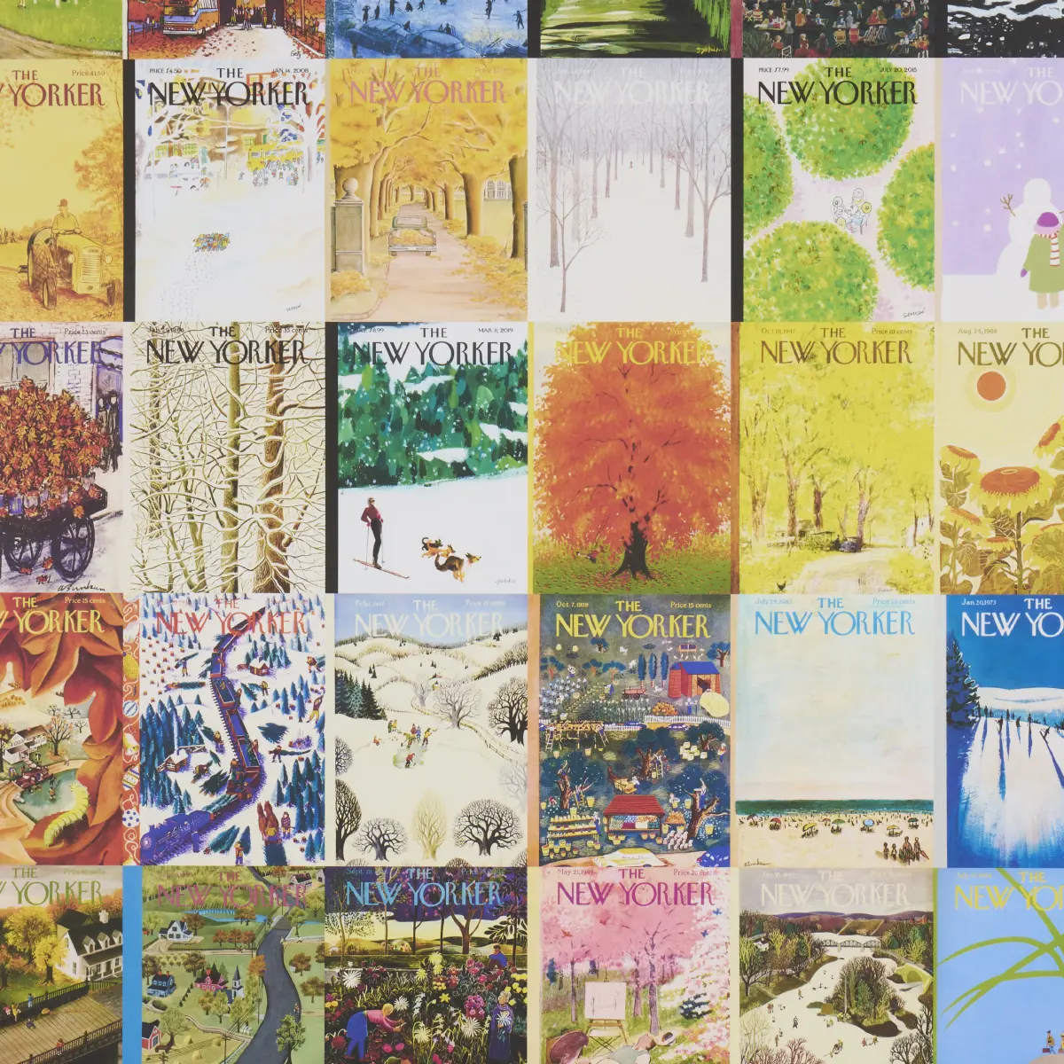 The New Yorker Seasonal Covers_ MULTICOLOR