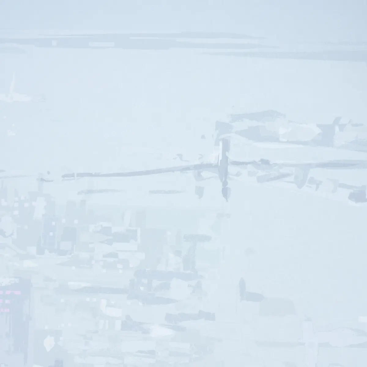 Pascal Campion's New York Skyline_ BLUE