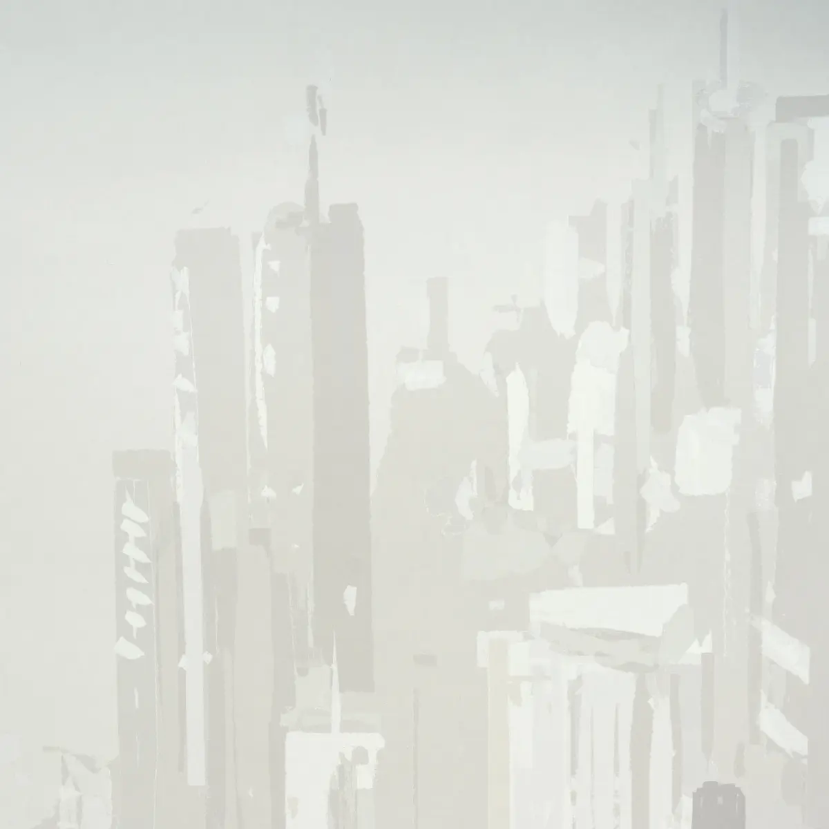 Pascal Campion's New York Skyline_ SOFT GRAY
