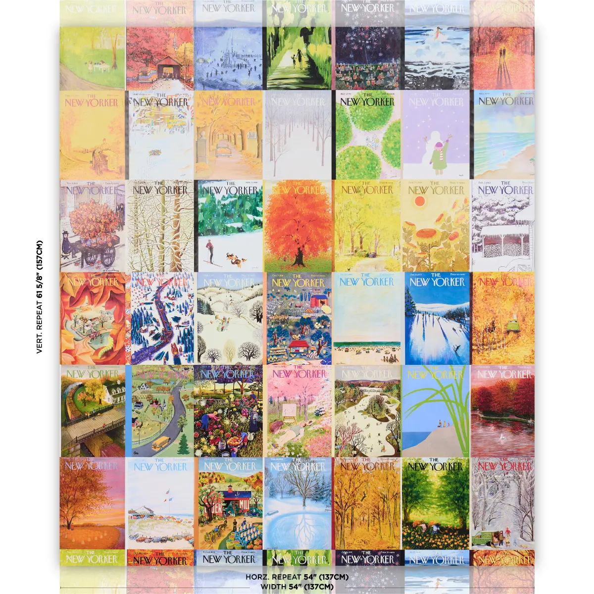 The New Yorker Seasonal Covers_ MULTICOLOR