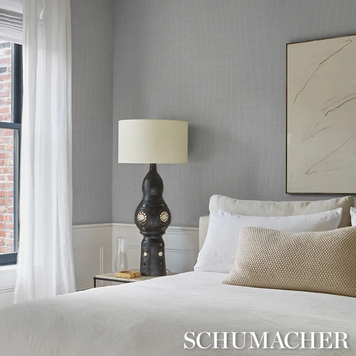 LA VOIE WALLCOVERING_ WHISPER BLUE