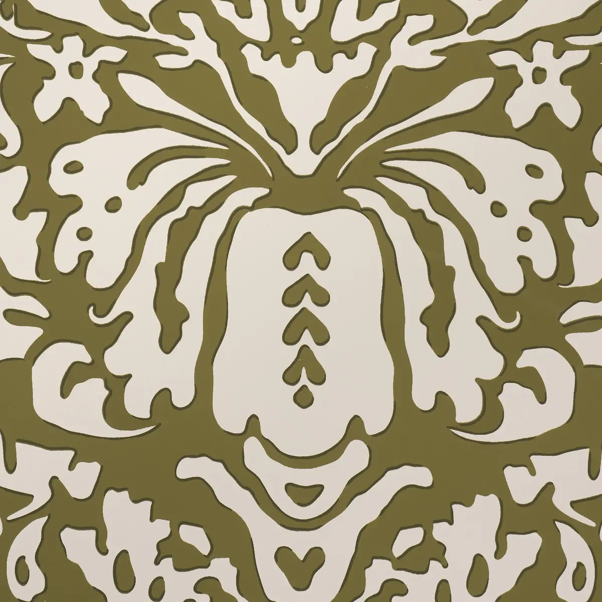 SUFFOLK DAMASK_ OLIVE