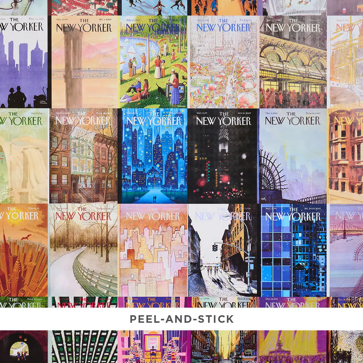 The New Yorker City-view Covers_ MULTICOLOR