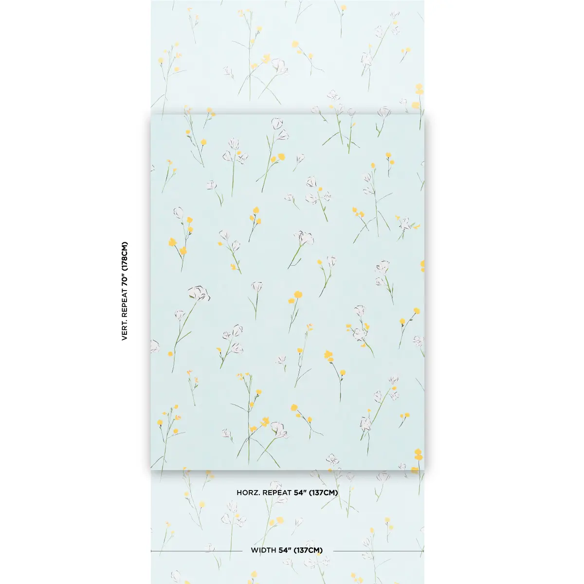 Alex's Floral_ MIST BLUE