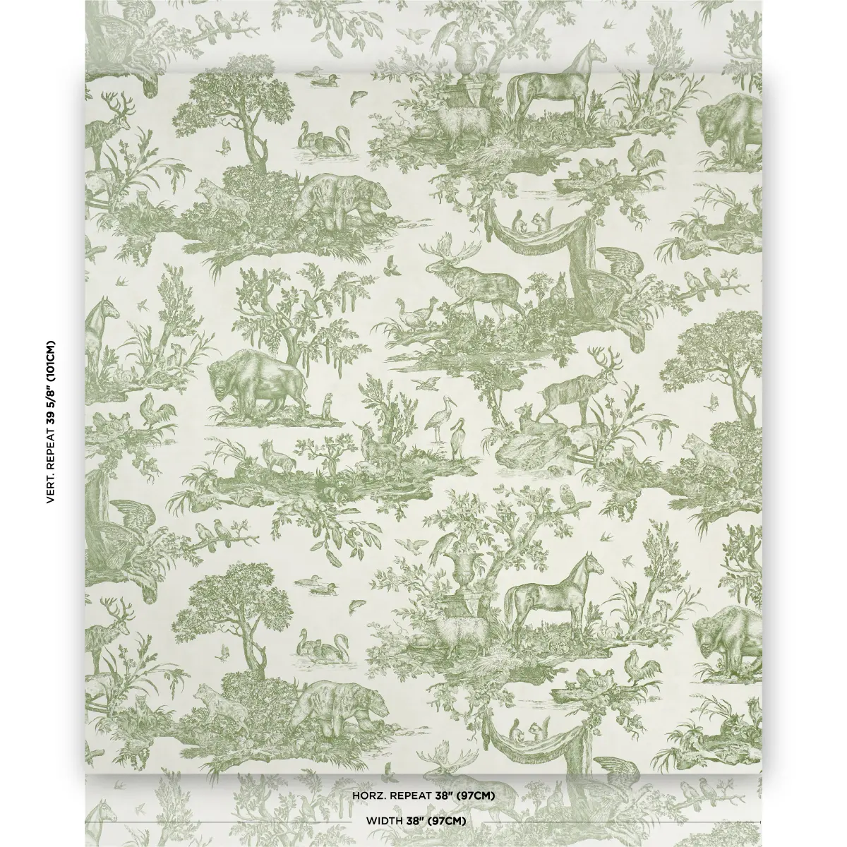 Western Toile_ OLIVE