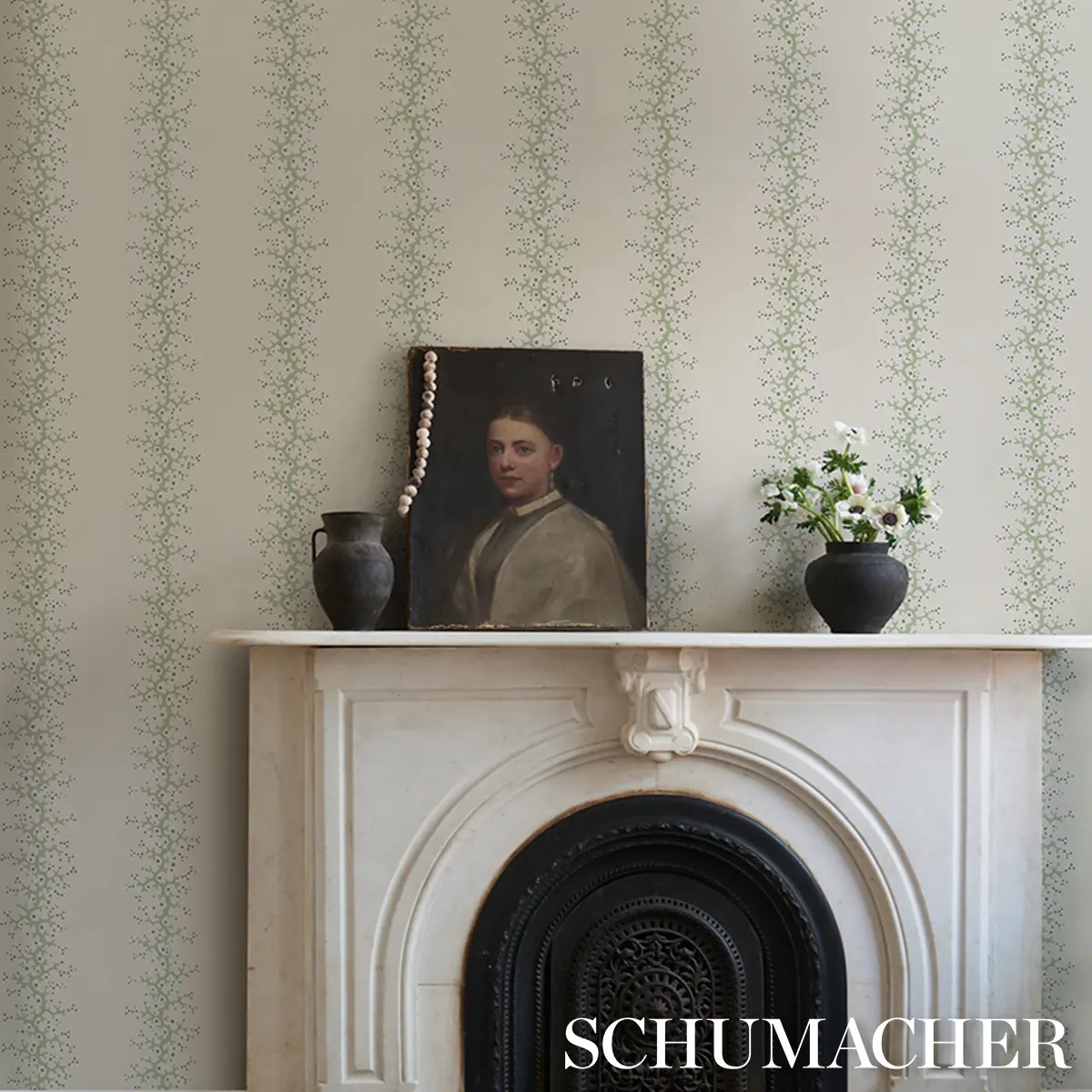 Coral Stripe_ GREEN