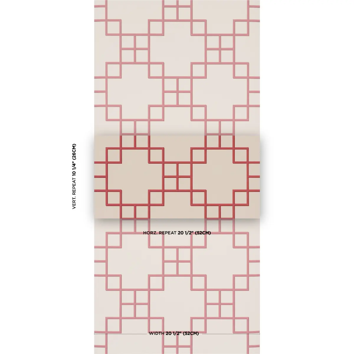 GEORGETTE TRELLIS_ RED