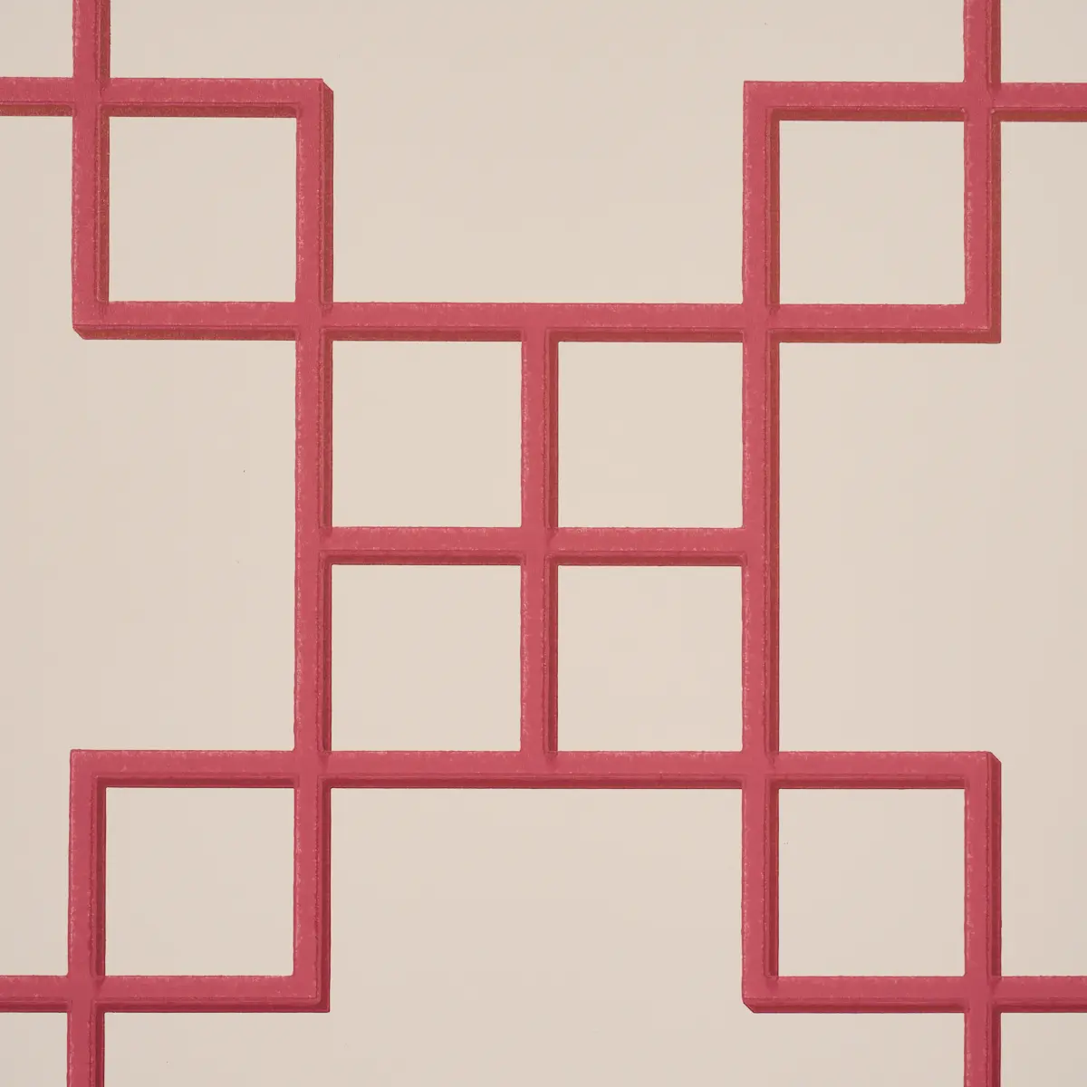 GEORGETTE TRELLIS_ RED