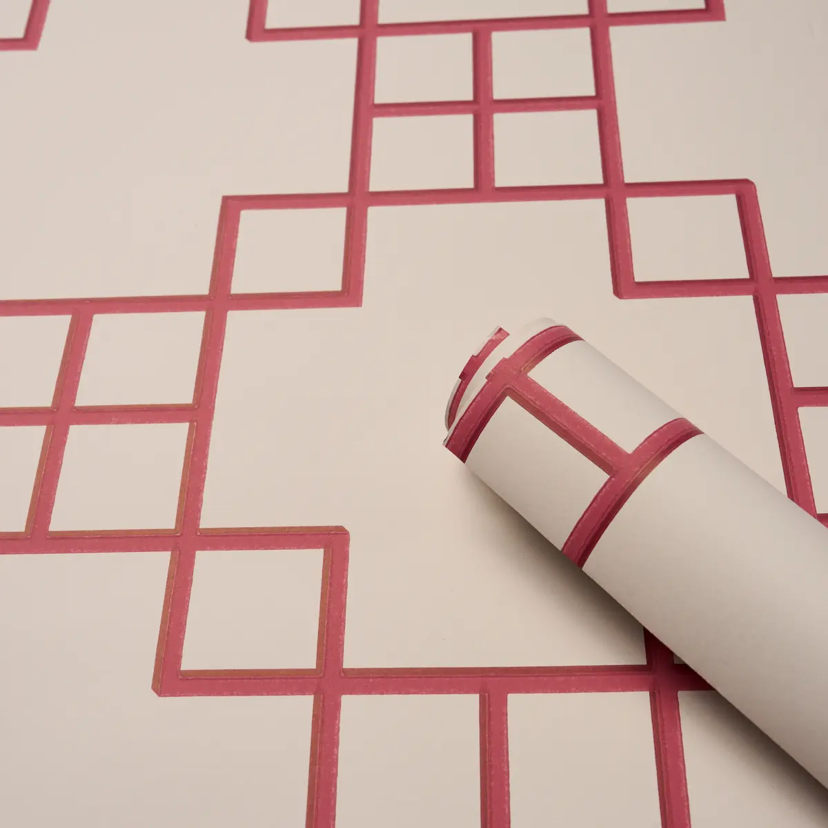 GEORGETTE TRELLIS_ RED