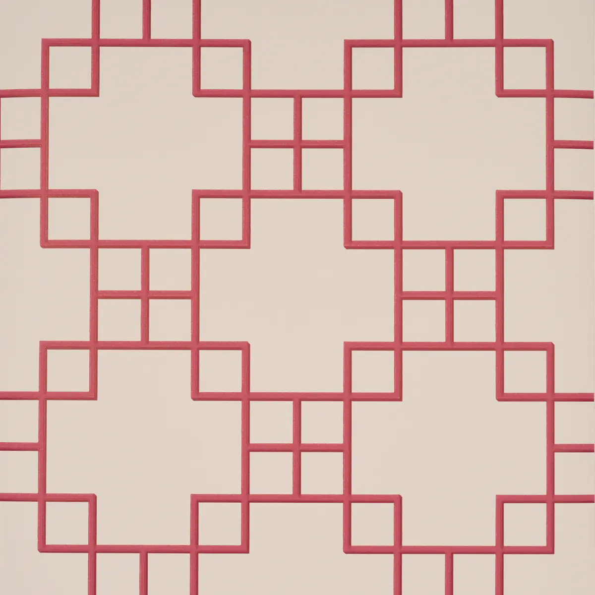 GEORGETTE TRELLIS_ RED