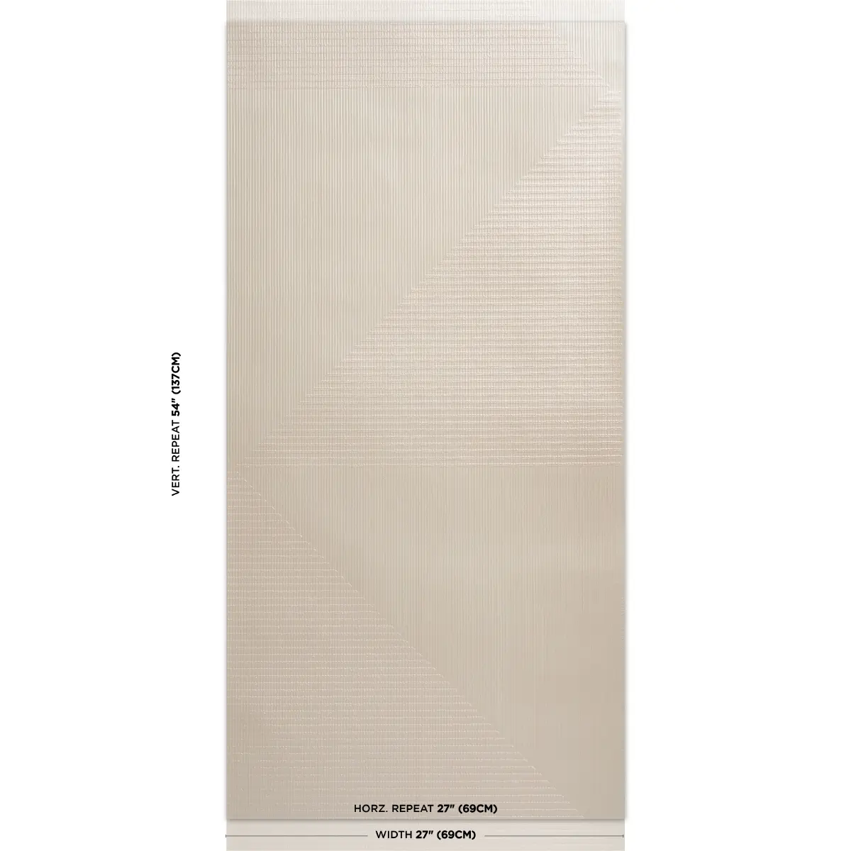 Hand Combed Triangles_ PEARLESCENT