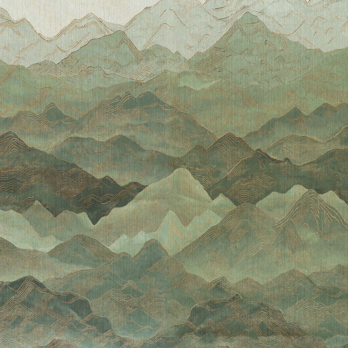 Atmospheric Landscape Panel Set_ VERDANT VISTA