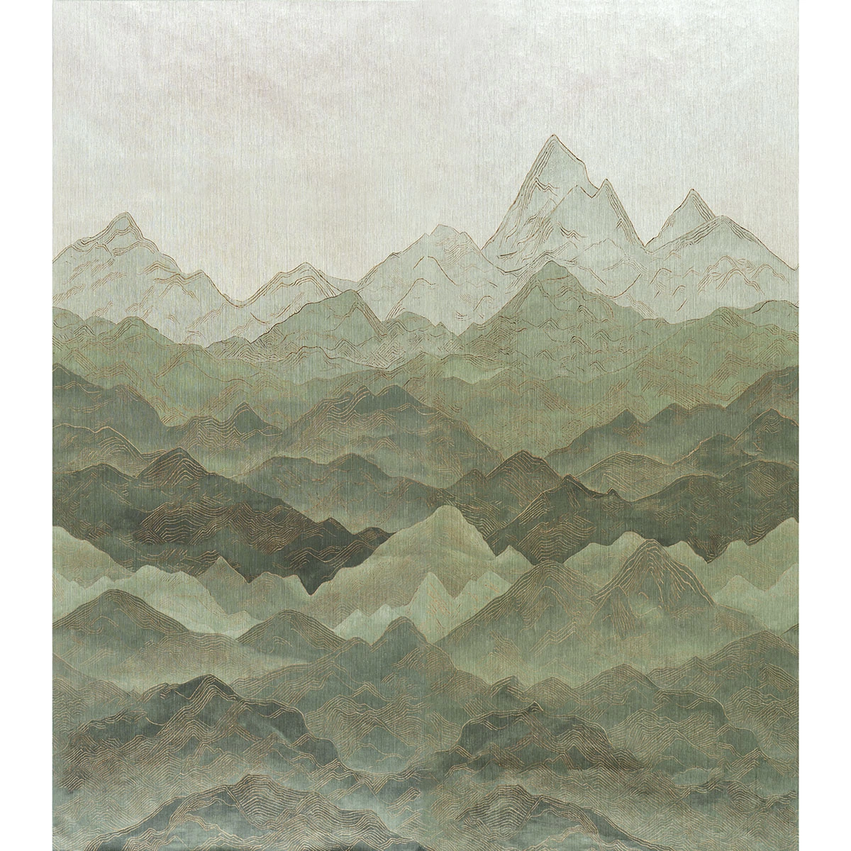 Atmospheric Landscape Panel Set_ VERDANT VISTA