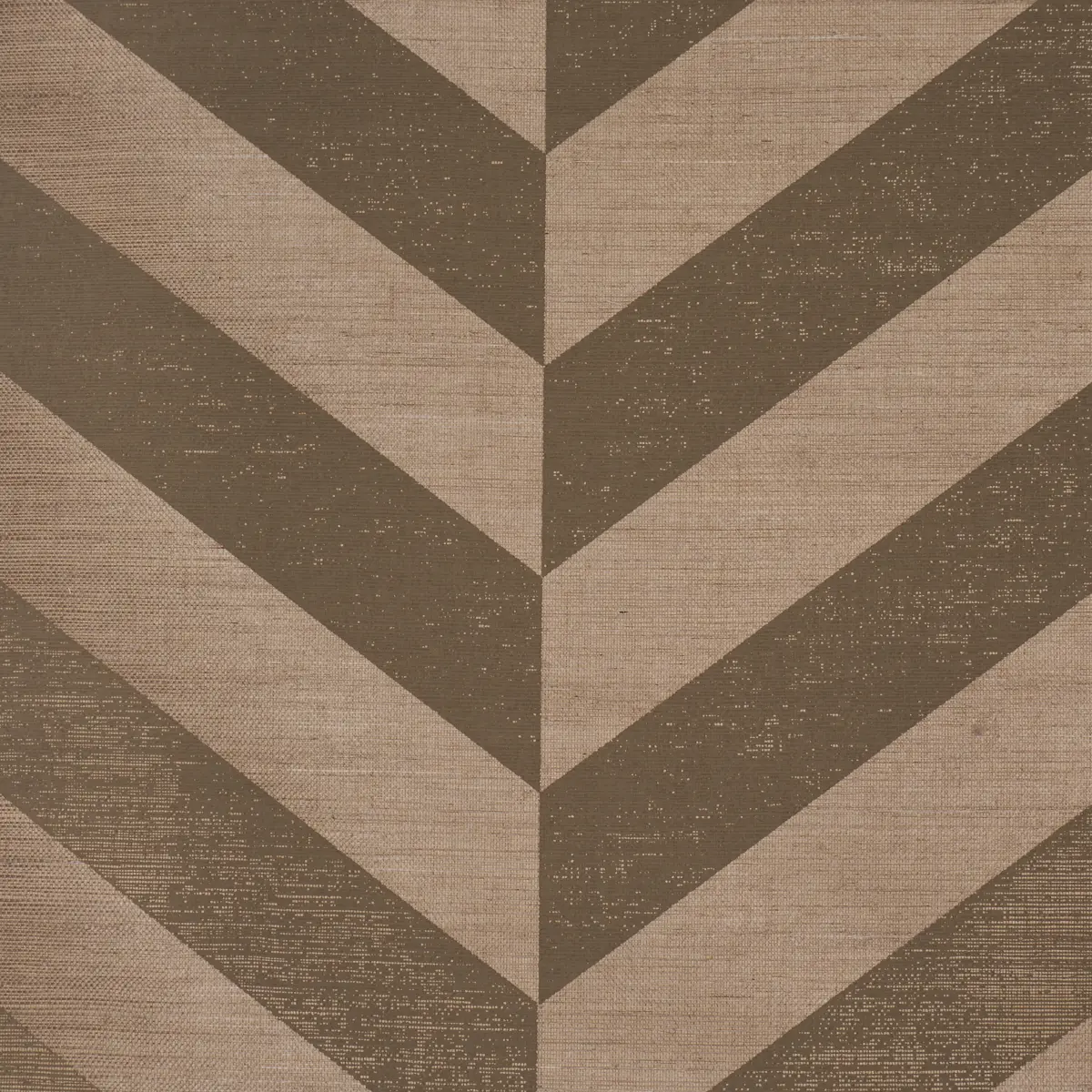 STAGGERED CHEVRON SISAL_ BROWN