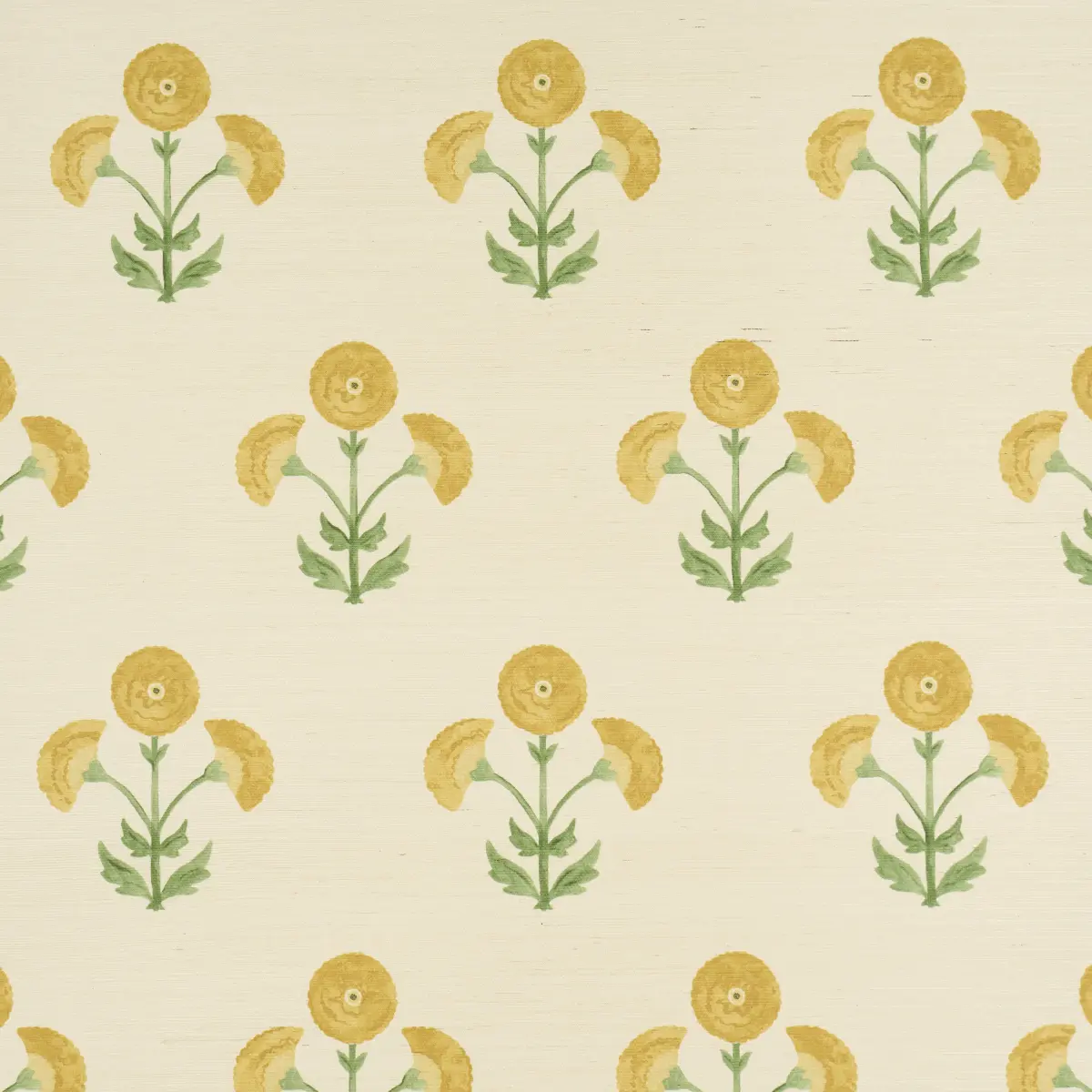 Saranda Flower Sisal_ MARIGOLD
