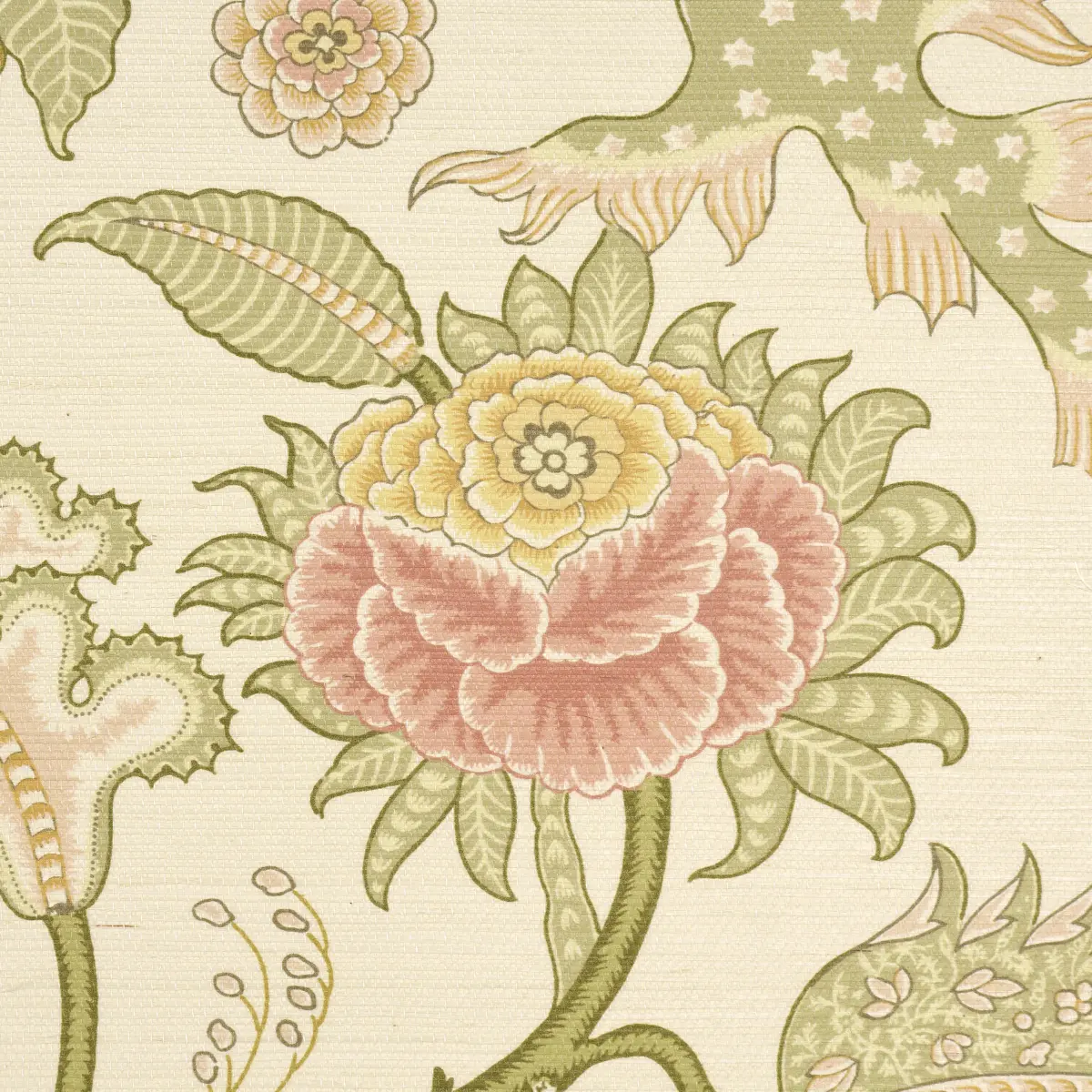 Sinhala Sisal_ PINK & GREEN