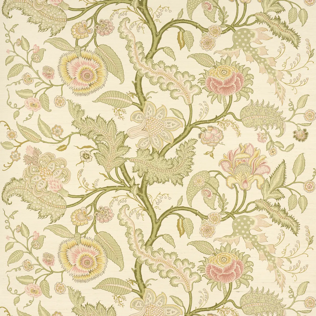 Sinhala Sisal_ PINK & GREEN