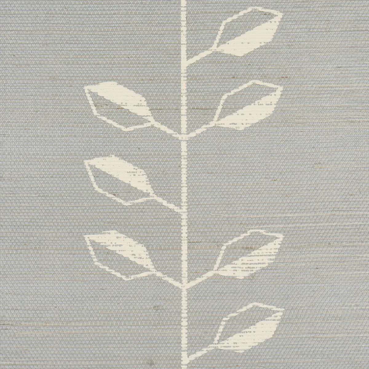 GEO LEAF SISAL_ MINERAL & IVORY