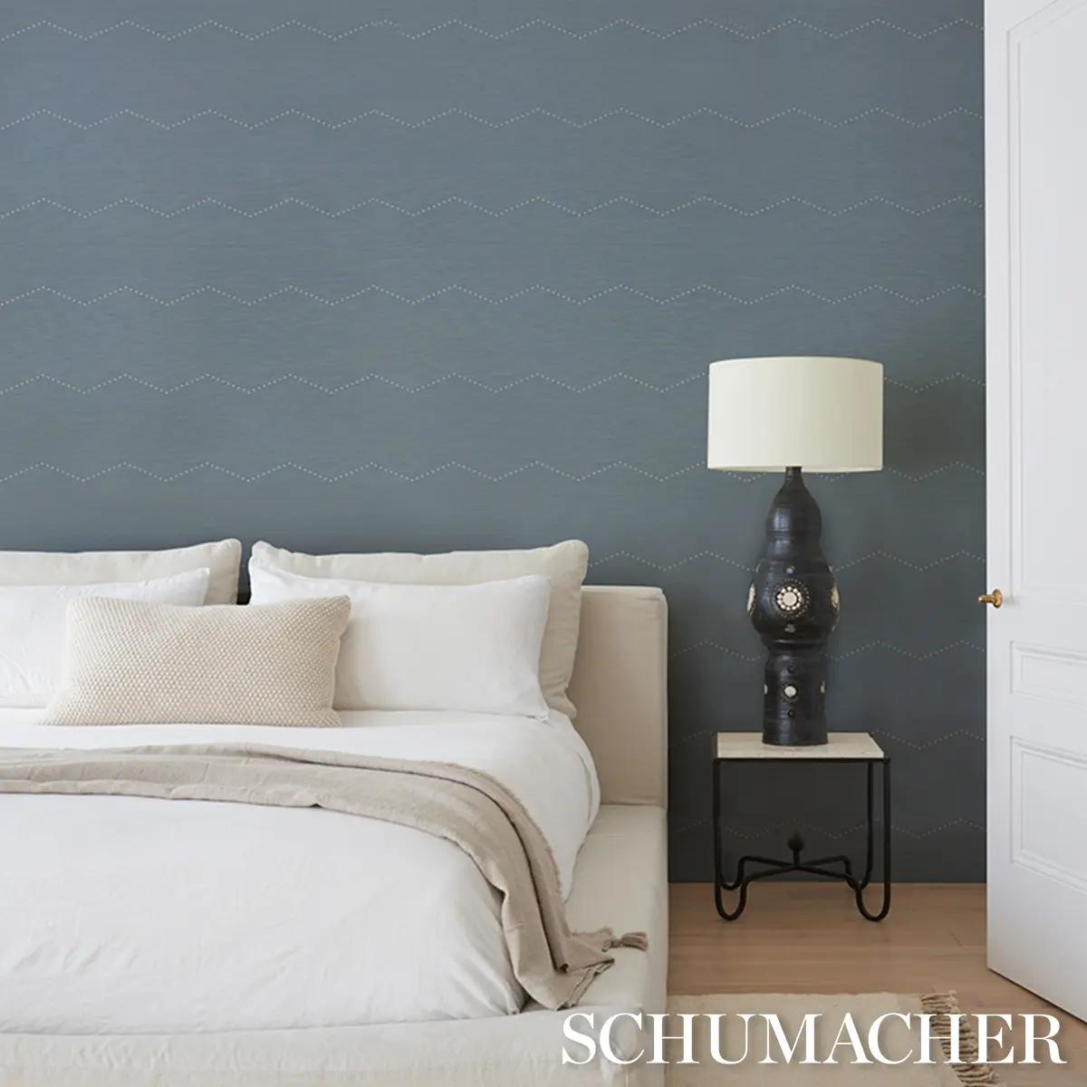 RIVET STRIPE SISAL_ CHAMBRAY