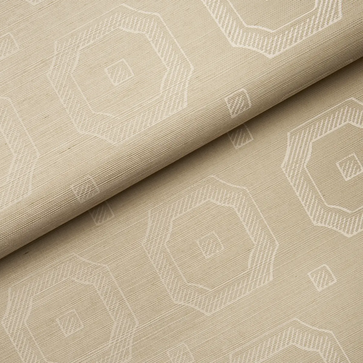 BEVELED FRAME SISAL_ OYSTER