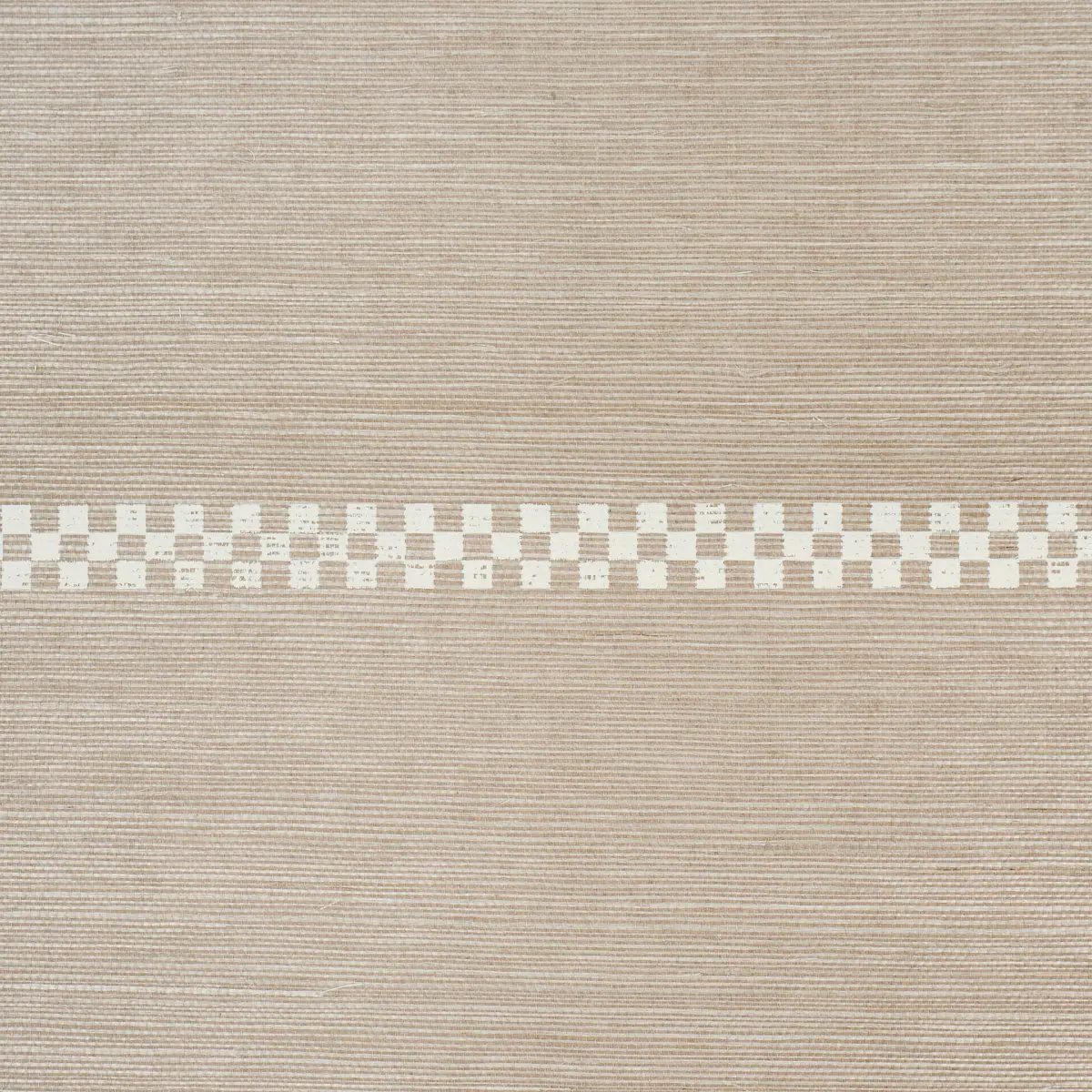 CHECKERED STRIPE SISAL_ FLAX