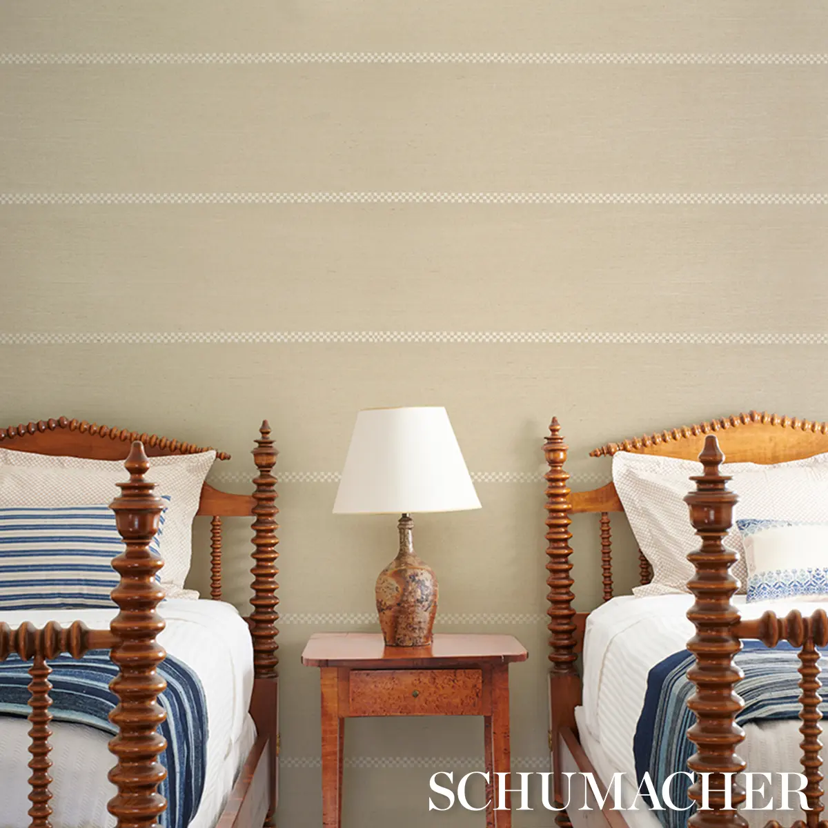 CHECKERED STRIPE SISAL_ BIRCH