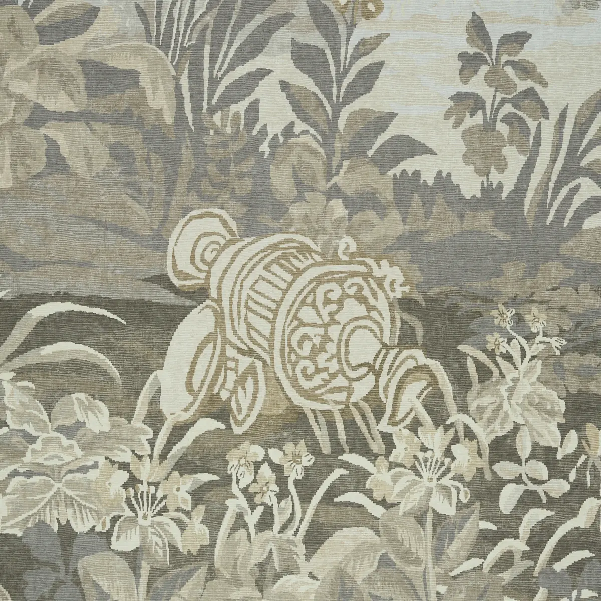 La Forêt 3 Panel Set_ OYSTER FOREST