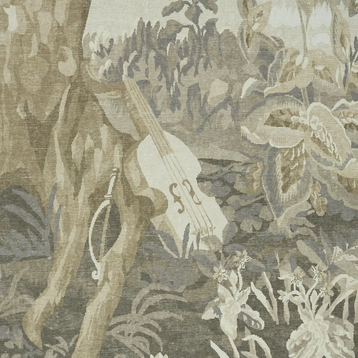 La Forêt 3 Panel Set_ OYSTER FOREST