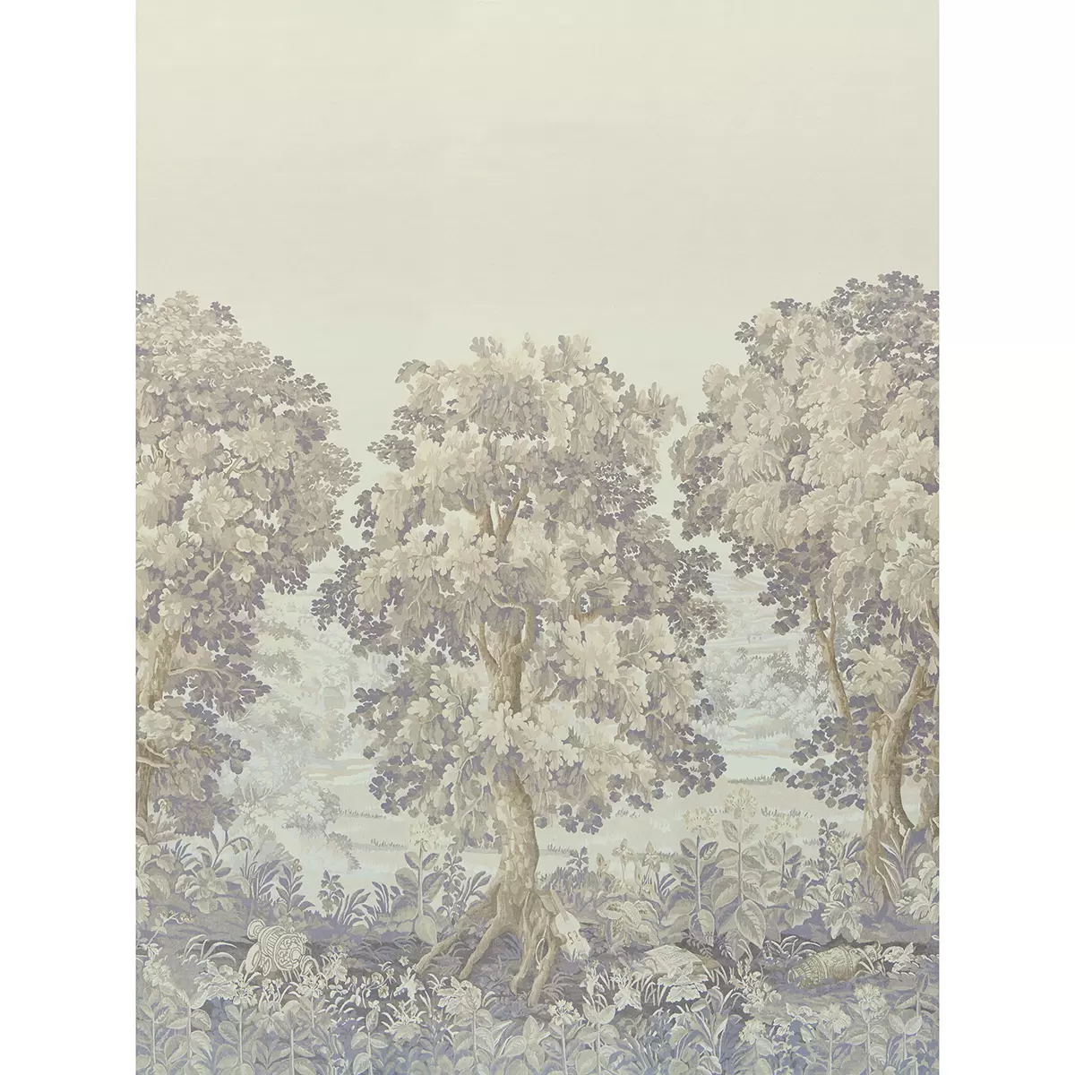 La Forêt 3 Panel Set_ OYSTER FOREST