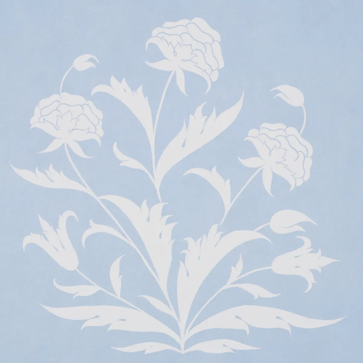 Palladio Mughal Two Panel Set_ SKY