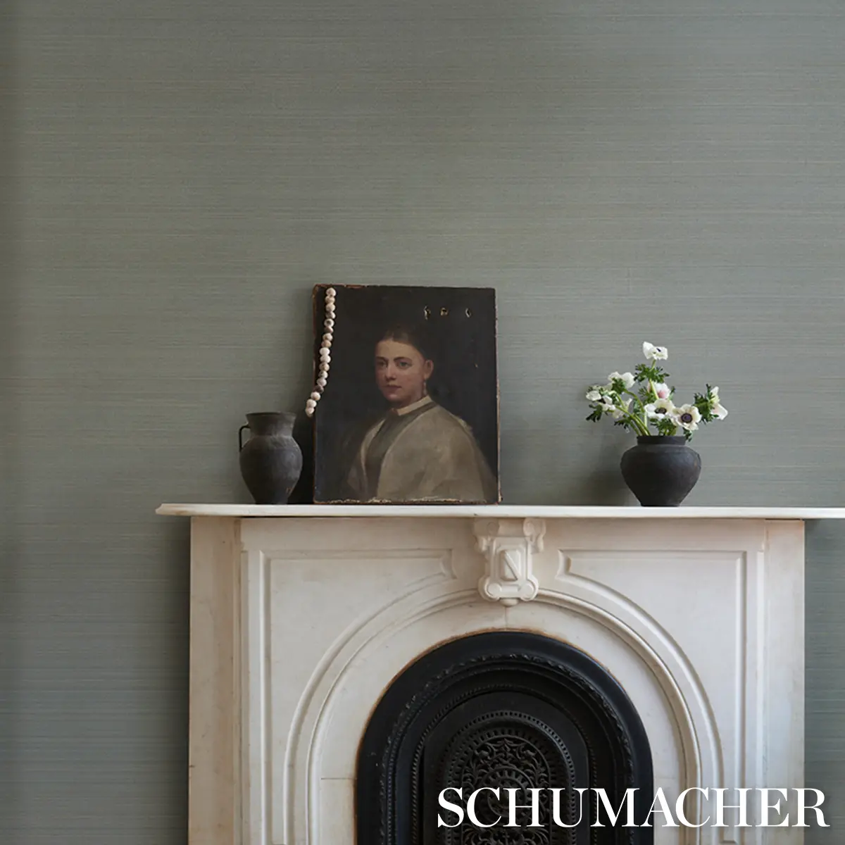 MUSA ABACA WALLCOVERING_ SKY BLUE