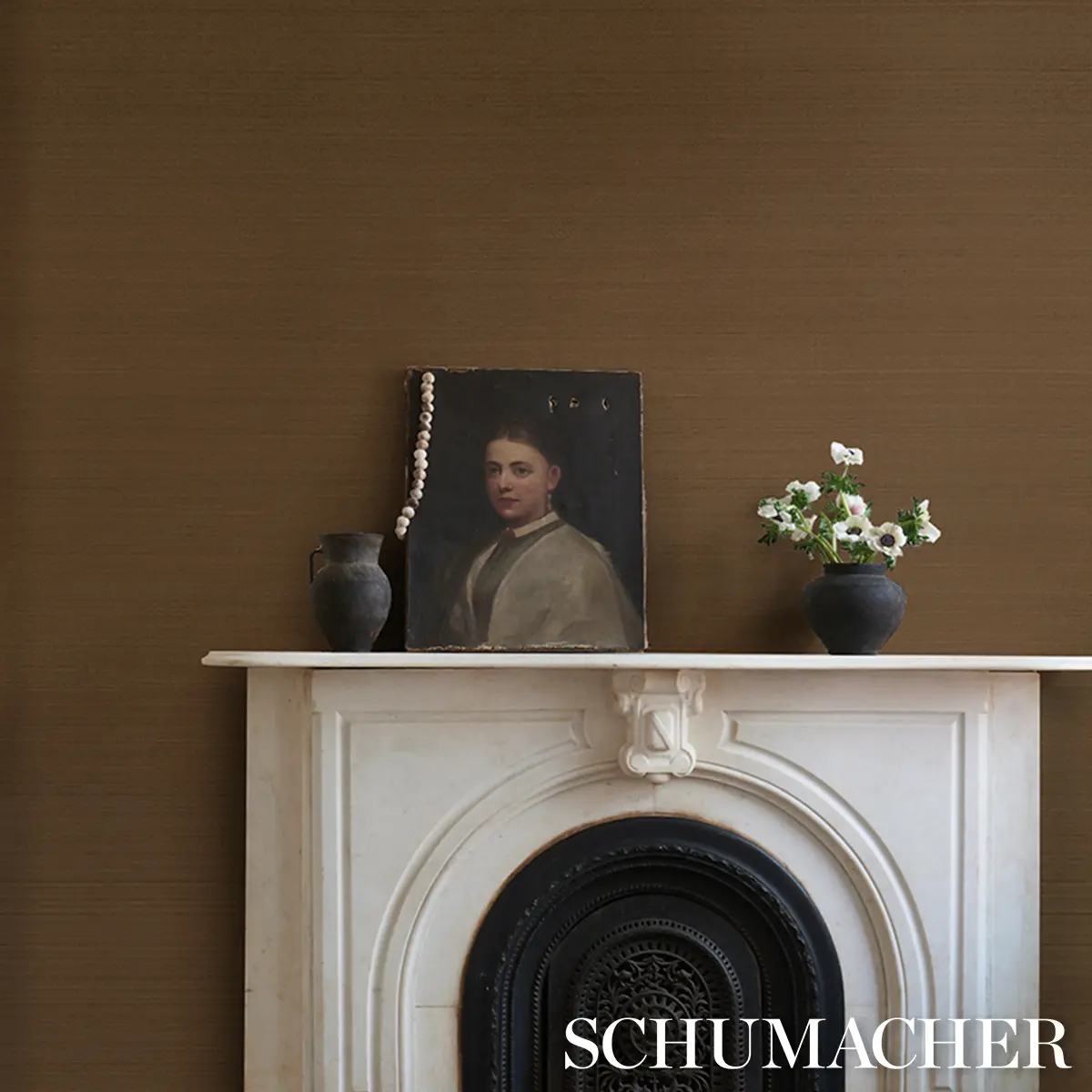 MUSA ABACA WALLCOVERING_ TOFFEE