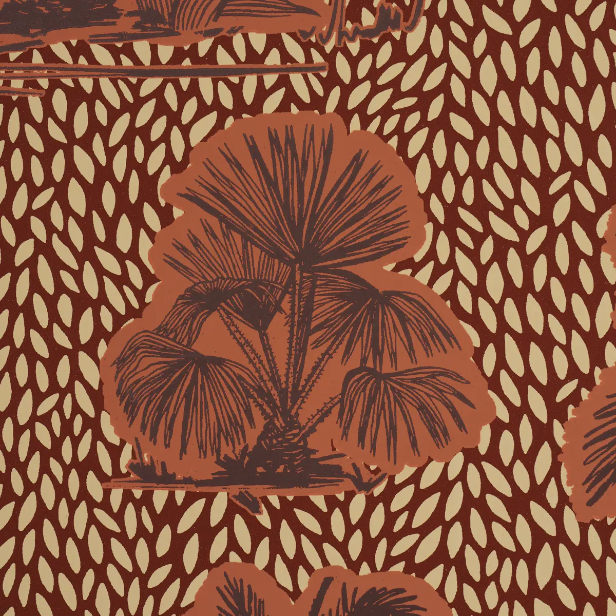 Tropical Safari Print_ SUNSET IN LOS LLANOS