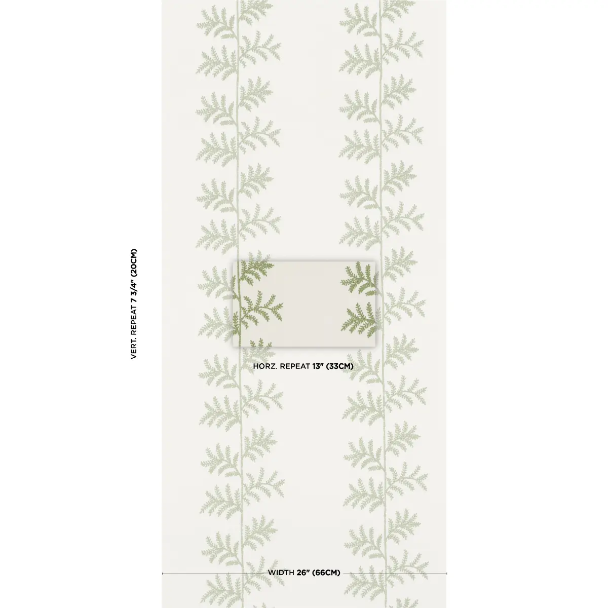 ELOISE EMBROIDERY WALLCOVERING_ SAGE
