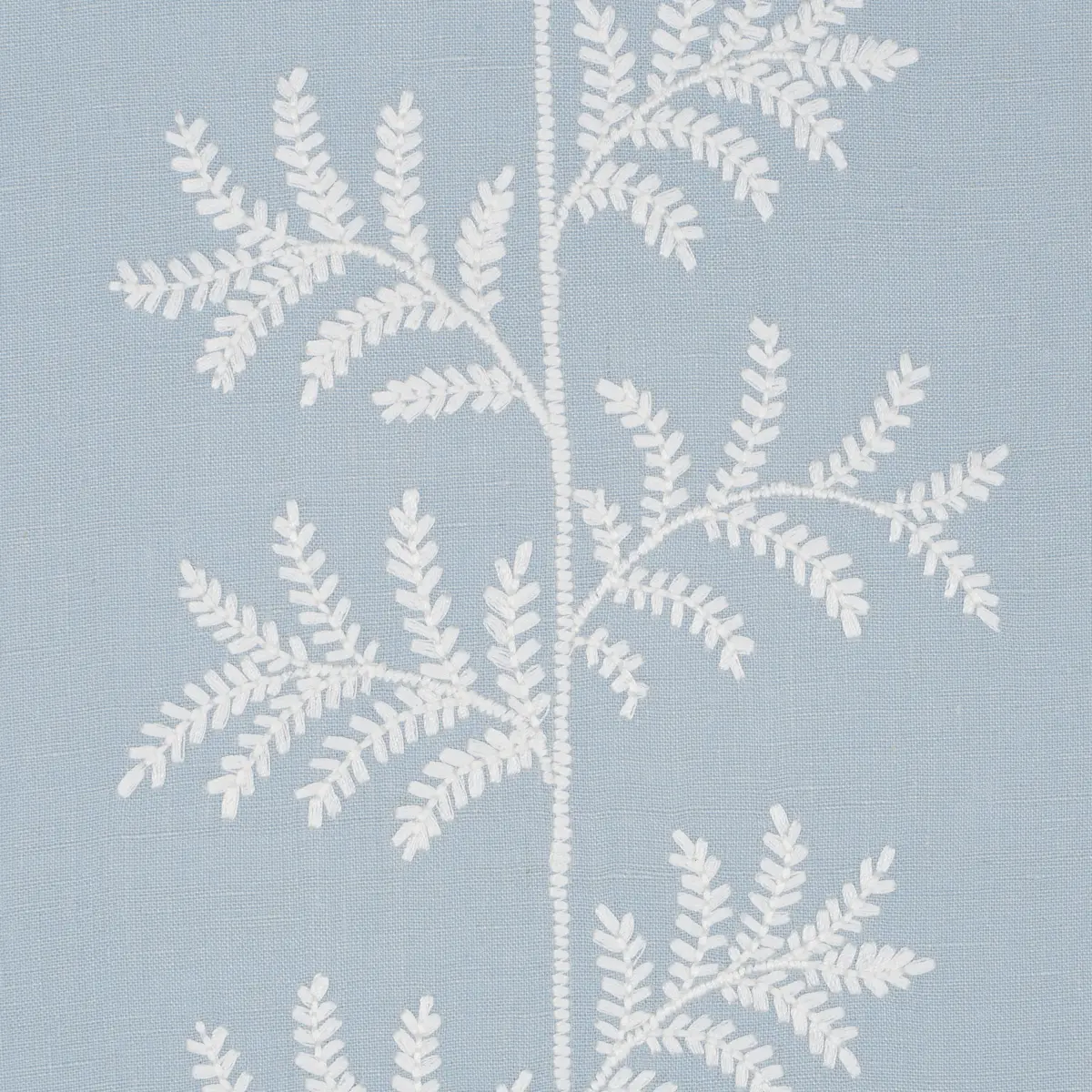 ELOISE EMBROIDERY WALLCOVERING_ SKY