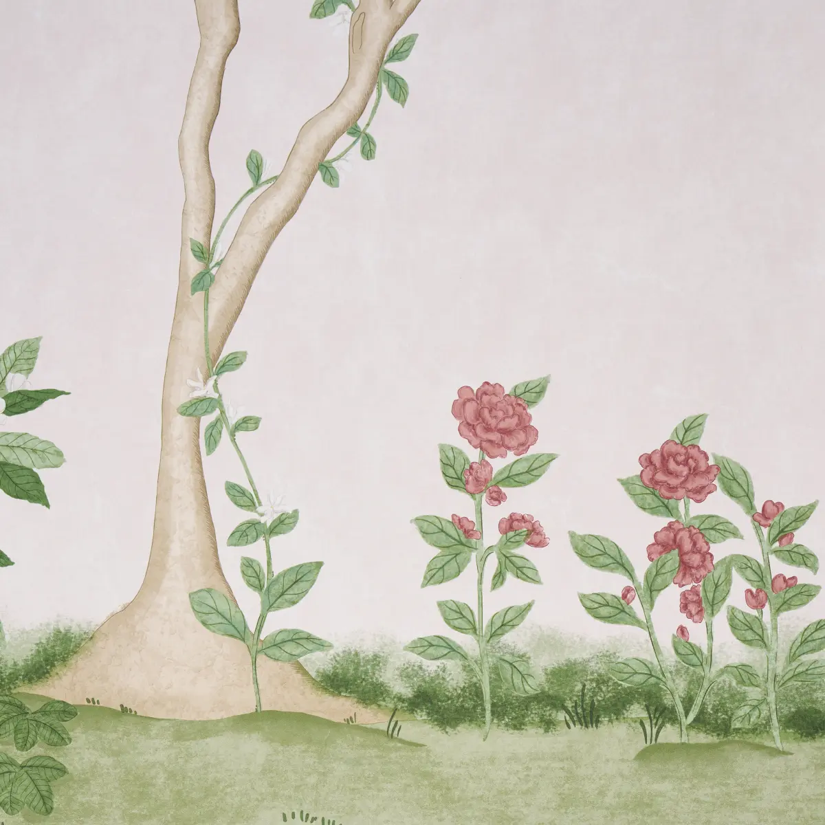 Citrus Blossom 2 Panel Set_ BLUSH