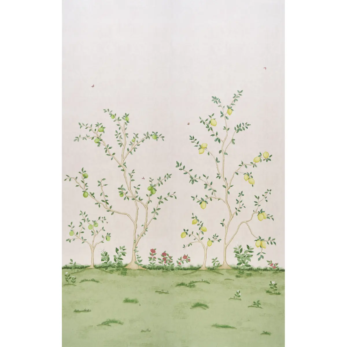 Citrus Blossom 2 Panel Set_ BLUSH