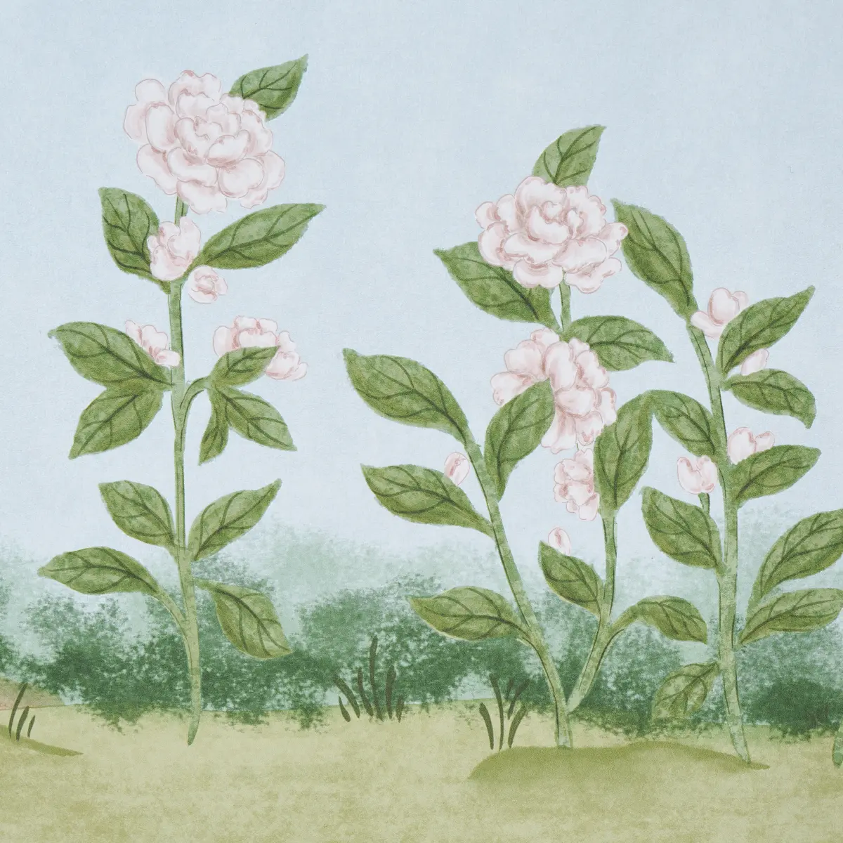 Citrus Blossom 2 Panel Set_ SKY