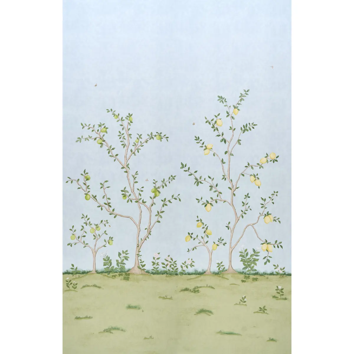 Citrus Blossom 2 Panel Set_ SKY