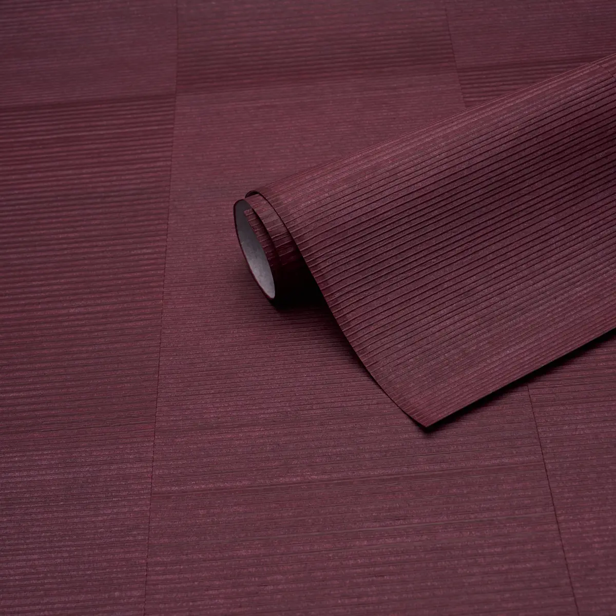 Quinton Offset Rib Wallcovering_ OXBLOOD