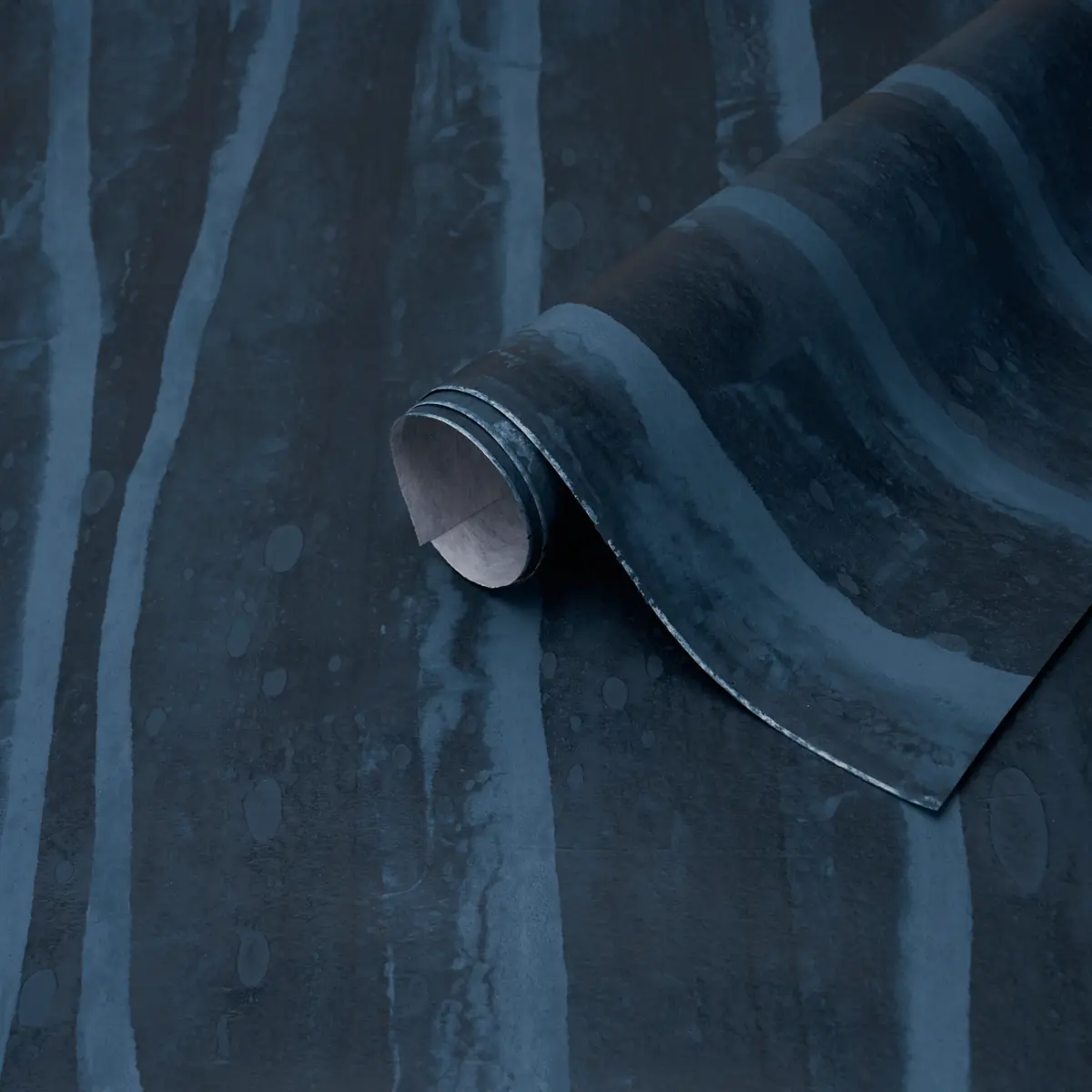 Alden Organic Plaster Wallcovering_ DEEP SEA