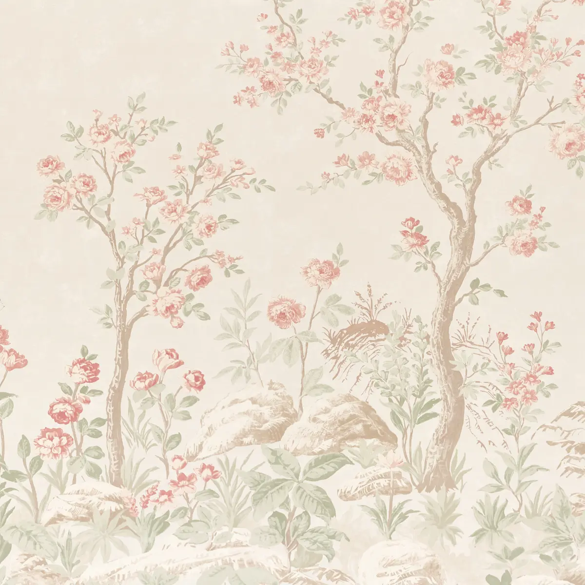 CHARLOTTE'S GARDEN 2 PANEL SET_ PETAL