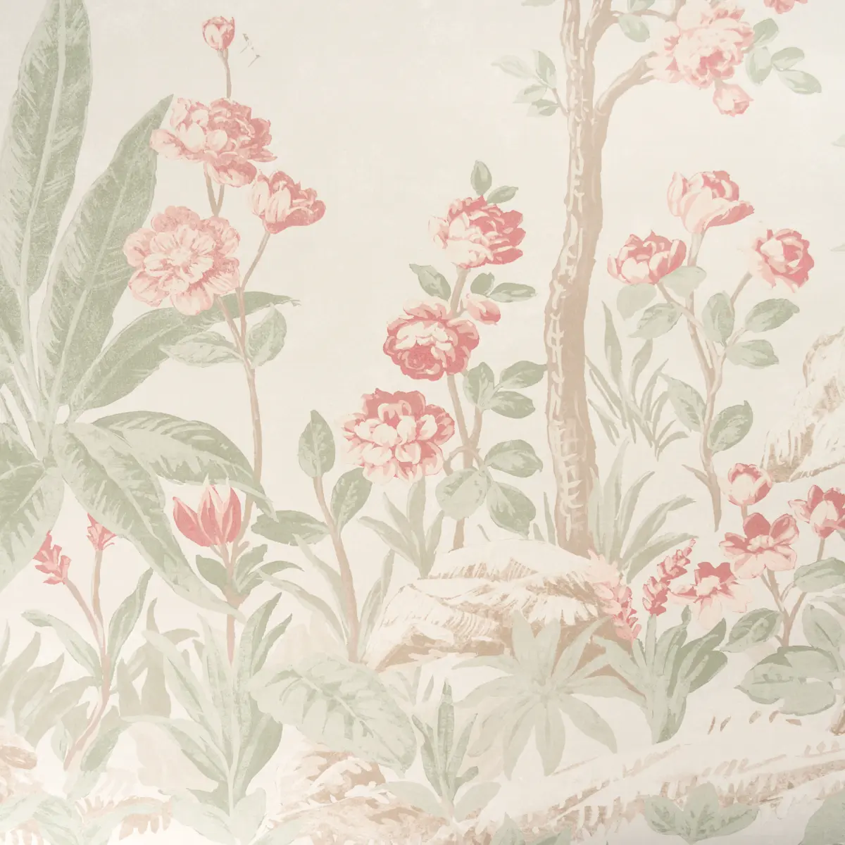 CHARLOTTE'S GARDEN 2 PANEL SET_ PETAL