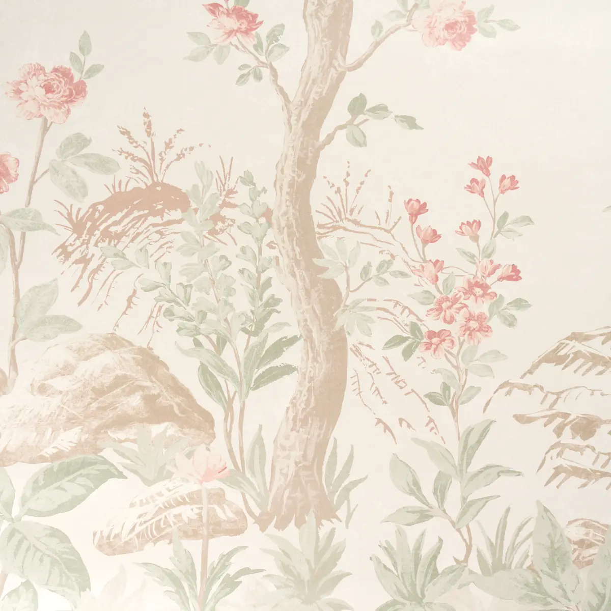 CHARLOTTE'S GARDEN 2 PANEL SET_ PETAL