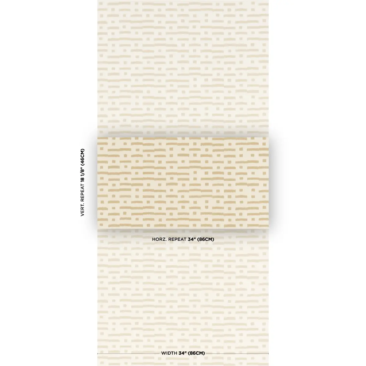Abstract Ikat Sisal_ BEIGE
