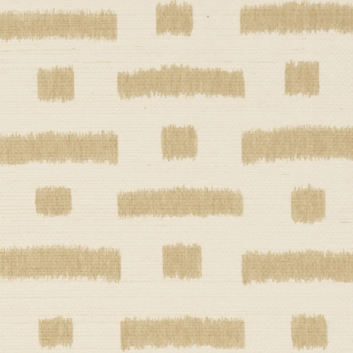 Abstract Ikat Sisal_ BEIGE