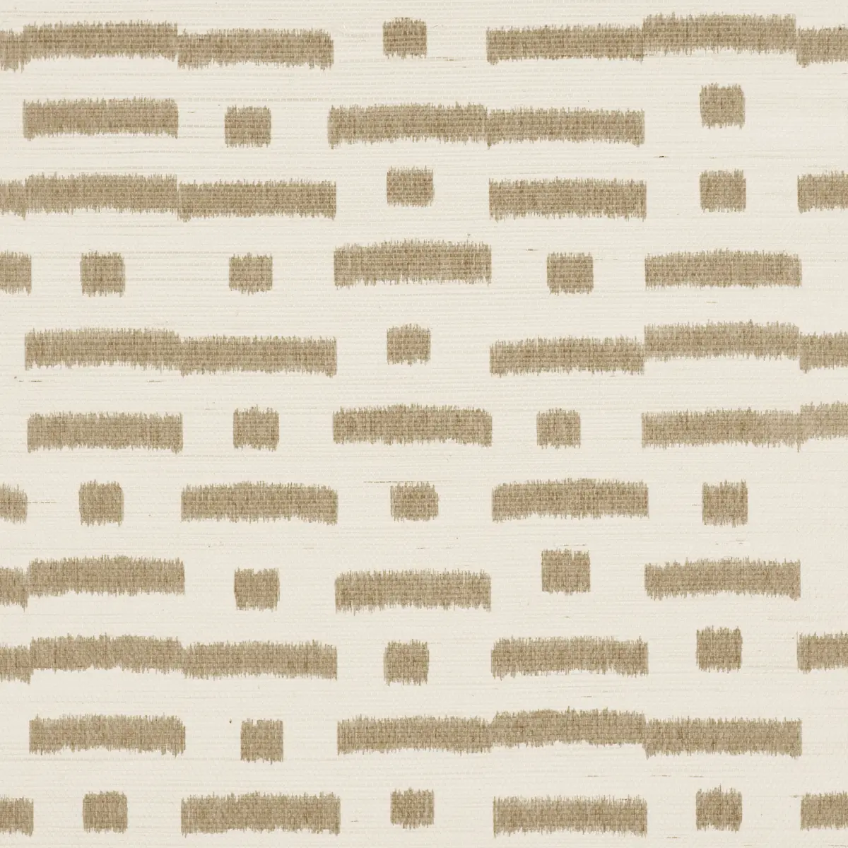 Abstract Ikat Sisal_ TAUPE