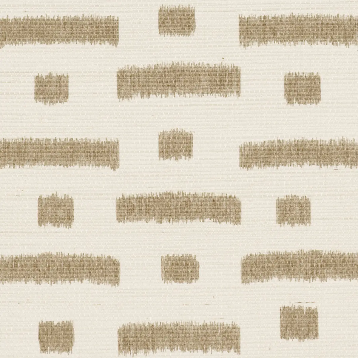 Abstract Ikat Sisal_ TAUPE