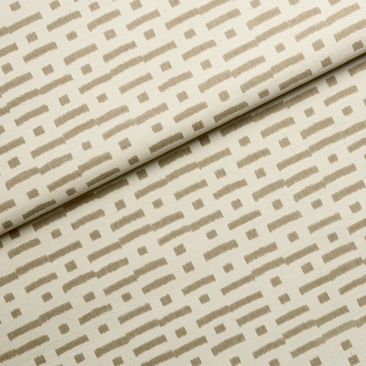 Abstract Ikat Sisal_ TAUPE